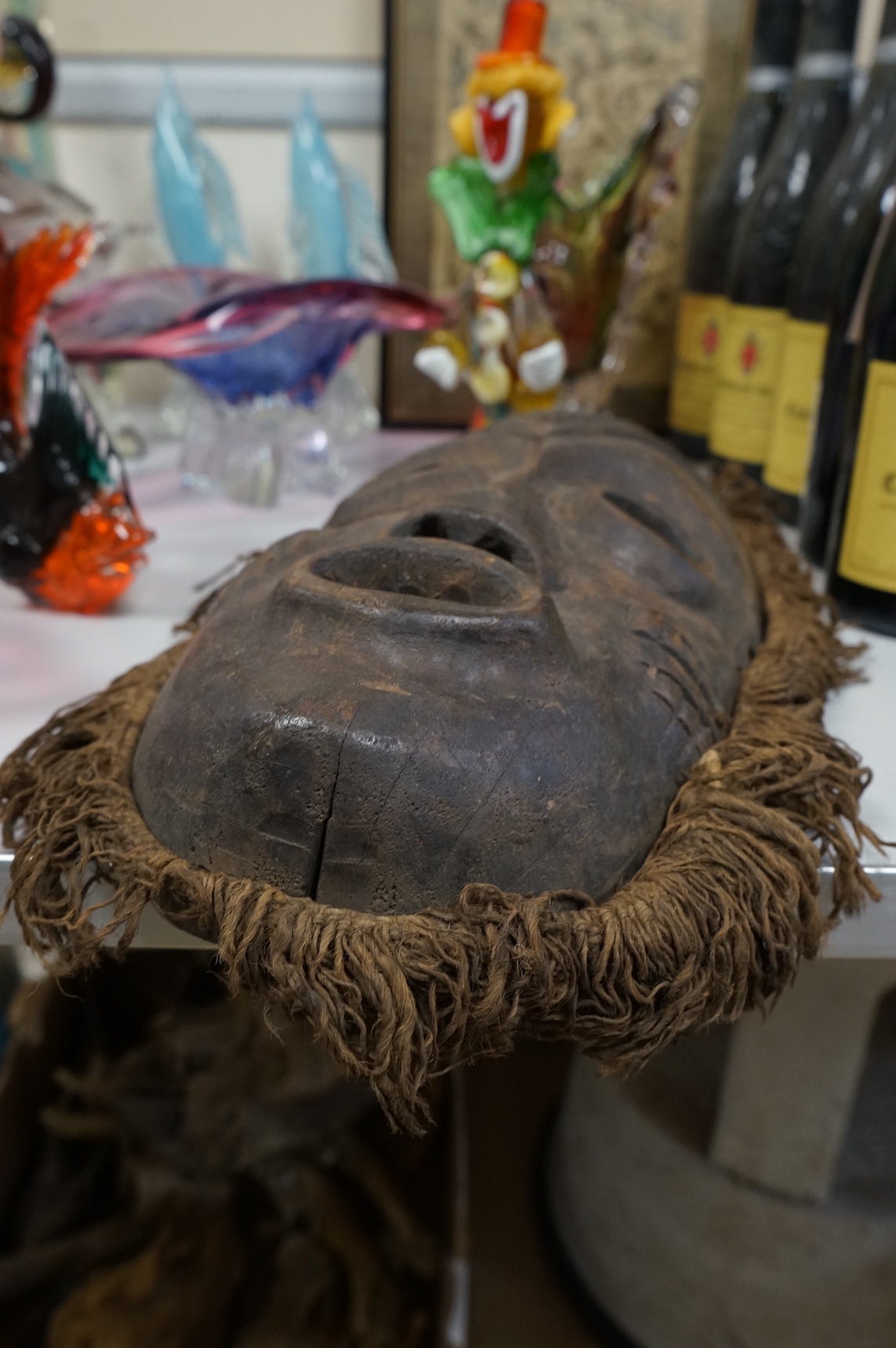 A Ba-benibe tribe Kalunga mask, 36cm